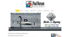 Desktop Screenshot of paulbunyanscenicbyway.org